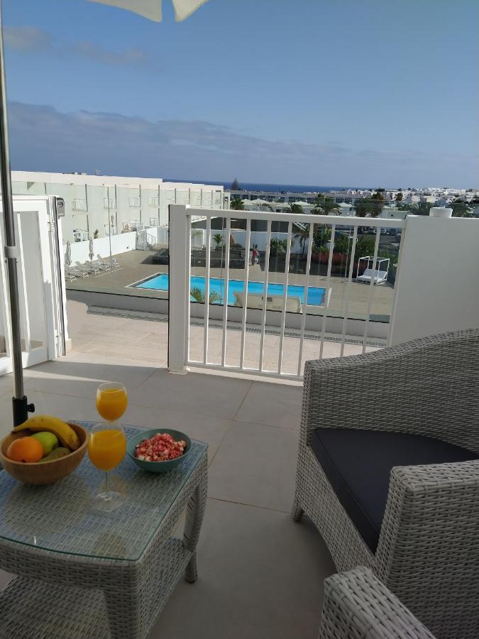 Apartment Namaste- Amazing Sea View & Infinity Pool - Good Wifi - Smart Tv-Residence Senator Costa Teguise Eksteriør bilde